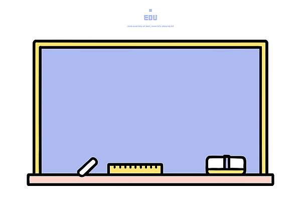 학생 교육 일러스트 교실 수업 학용품 자 풍경 학습 연필 환경 교사 자료 칠판 공간 모임 도구 책상 지우개 화이트보드 교육자료 국내일러스트 AI파일 직업 가구 학교 문구용품 필기구 파일형식 벡터