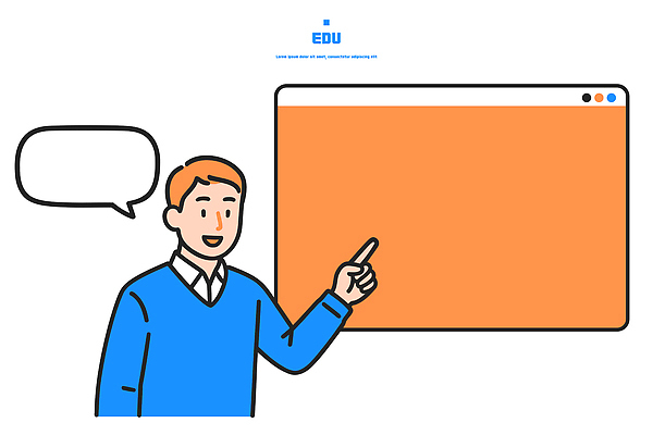 옷 교육 남자 일러스트 수업 기술 표정 설명 학습 환경 스크린 교양 정보 발표 군중 프레젠테이션 소통 설명서 국내일러스트 AI파일 컨셉 모션 사람 파일형식 벡터