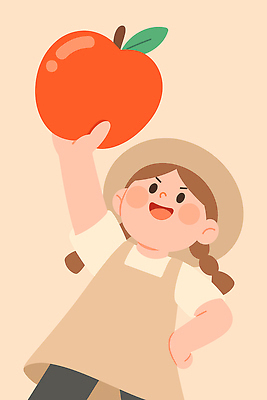 행복 백그라운드 과일 일러스트 모션 건강 웃음 소녀 일상 농장 손들기 농사 기쁨 농촌 신선 즐거움 국내일러스트 AI파일 여자 감정 어린이 농업 표정 라이프 시골 파일형식 벡터