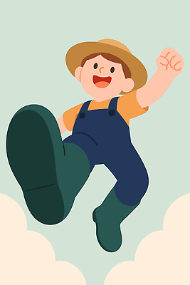 구름 캐릭터 행복 어린이 컬러 일러스트 모션 자연 하늘 웃음 소년 여름 농장 귀여움 믿음 농사 점프 자유 편안함 즐거움 긍정 국내일러스트 일러캐릭터 AI파일 자연요소 계절 남자 감정 컨셉 농업 표정 사람 감각 생태계 파일형식 벡터