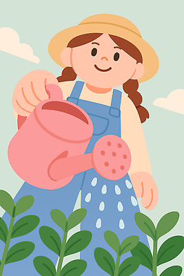 식물 구름 행복 화분 어린이 잎 일러스트 자연 놀이 건강 장화 웃음 취미 초록색 여름 햇빛 정원 물주기 원예 주말 국내일러스트 AI파일 자연요소 계절 감정 컬러 신발 모션 표정 사람 태양 생태계 파일형식 벡터