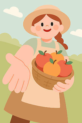 계절 일러스트 가족 자연 건강 소녀 일상 여름 햇빛 야외활동 바구니 농사 수확 농촌 사과 과수원 손내밀기 즐거움 친환경 국내일러스트 AI파일 여자 감정 어린이 농업 과일 관계 손짓 라이프 태양 환경 시골 생태계 파일형식 벡터