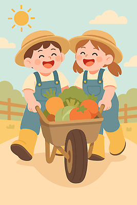 농업 채소 일러스트 모션 자연 작업복 웃음 해변 여름 친구 햇빛 농장 바구니 농사 수확 아기 신선 즐거움 국내일러스트 AI파일 옷 계절 감정 산업 바다 관계 표정 사람 태양 생태계 파일형식 벡터