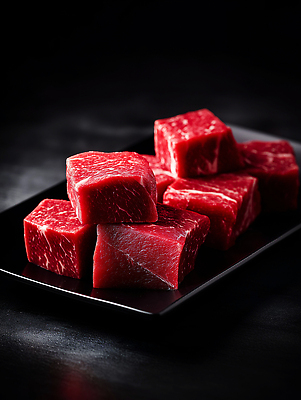 JPG 편집이미지 접시 음식 백그라운드 재료 육류 요리 빨간색 소고기 신선 맛 덩어리 편집실사 AI포토 AI콘텐츠 식기 컬러 컨셉 식재료 CG 파일형식