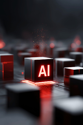 JPG 편집이미지 미래 기술 컴퓨터 디지털 자료 정보 네트워크 발전 큐브 시스템 혁명 자동화 프로그래밍 블록체인 AI_인공지능 이미지편집 AI컴퓨터그래픽 AI콘텐츠 컨셉 금융 전자제품 작업 개발 파일형식 4차산업