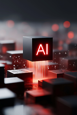 JPG 편집이미지 상징 미래 기술 전자제품 컴퓨터 환경 디지털 자료 블록 발전 분석 혁명 발광 AI_인공지능 이미지편집 AI컴퓨터그래픽 AI콘텐츠 컨셉 파일형식