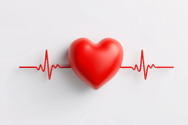 JPG 편집이미지 디자인 예술 상징 의학 생명 건강 사랑 그래픽 빨간색 3D 심장 배열 심전도 창의성 편집3D AI컴퓨터그래픽 AI콘텐츠 감정 컬러 장기_의학 디지털합성 파일형식