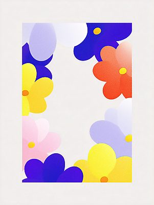 JPG 모양 디자인 꽃 예술 컬러 백그라운드 패턴 일러스트 자연 밝음 배열 이미지 화사함 감성 조화 뷰티풀 색채 창의성 국내일러스트 AI일러스트 AI콘텐츠 식물 컨셉 무늬 생태계 파일형식