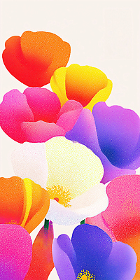 JPG 식물 디자인 꽃 예술 컬러 꽃다발 일러스트 자연 미술 여름 감각 화려 배열 오브젝트 화사함 조화 뷰티풀 생동감 국내일러스트 AI일러스트 AI콘텐츠 계절 컨셉 문화예술 생태계 파일형식