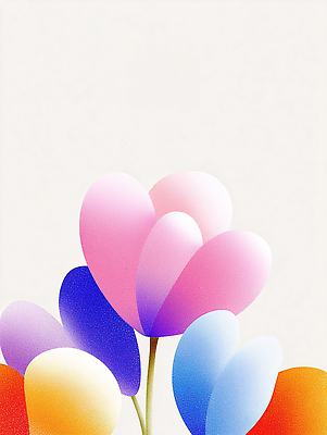 JPG 모양 디자인 꽃 예술 컬러 백그라운드 패턴 일러스트 자연 생명 추상 봄 표현 화사함 감성 조화 뷰티풀 소프트 국내일러스트 AI일러스트 AI콘텐츠 식물 계절 컨셉 무늬 생태계 파일형식