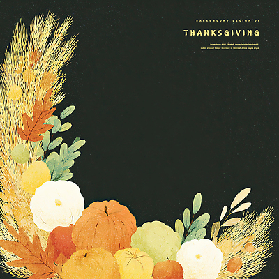 PSD 식물 계절 꽃 컬러 백그라운드 잎 일러스트 자연 호박 따뜻함 장식 축제 가을 분위기 테마 국내일러스트 컨셉 채소 생태계 파일형식