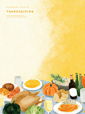 PSD 전통 음료 음식 채소 과일 일러스트 가족 식탁 호박 디저트 육류 대화 요리 풍경 친구 와인 식사 즐거움 색감 풍요 국내일러스트 감정 컨셉 식재료 관계 탁자 주류 말하기 파일형식