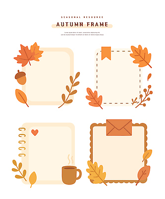 손글씨 디자인 계절 커피 컬러 백그라운드 잎 일러스트 자연 프레임 그래픽 장식 공책 가을 그림 문서 도토리 수공예 창작 국내일러스트 AI파일 식물 음료 문구용품 견과류 공예 생태계 파일형식 벡터