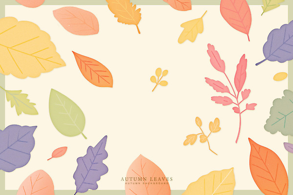 PSD 식물 디자인 계절 예술 컬러 백그라운드 낙엽 잎 일러스트 자연 따뜻함 풍경 평화 가을 변화 배열 생태계 감성 뷰티풀 창의성 국내일러스트 컨셉 파일형식