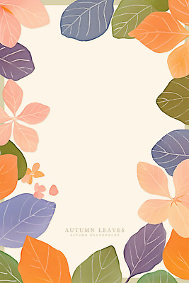 PSD 식물 디자인 계절 컬러 백그라운드 잎 일러스트 자연 장식 고요 다양 가을 신선 그림 감성 뷰티풀 테마 국내일러스트 다수 컨셉 생태계 파일형식