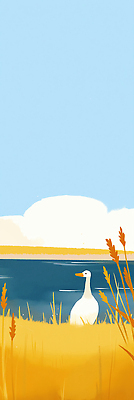 JPG 동물 일러스트 자연 하늘 오리 풍경 초원 물 평화 환경 고요 탐험 가을 흰색 대기 시세 수중식물 습지 생태계 색채 차분 국내일러스트 AI일러스트 AI콘텐츠 자연요소 식물 계절 컬러 컨셉 조류 금융 파일형식