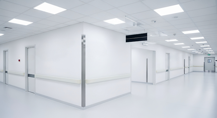 JPG 편집이미지 의학 조명 바닥 병원 관리 안전 환경 깨끗함 흰색 복도 청소도구 청소 직원 시설 편집실사 AI포토 AI콘텐츠 컬러 컨셉 도구 CG 파일형식