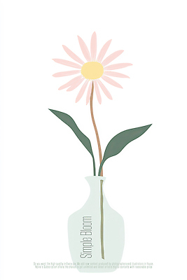 PSD 식물 디자인 꽃 예술 분홍색 잎 일러스트 자연 생명 수채화 실내 장식 인테리어 꽃병 오브젝트 그림 부드러움 화사함 목련 조화 뷰티풀 국내일러스트 컬러 컨셉 내부 감각 생태계 파일형식