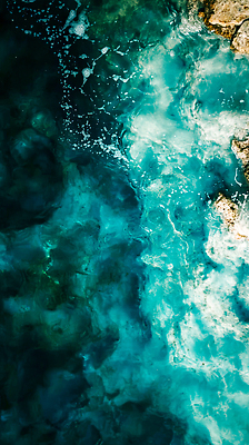 JPG 편집이미지 지구 물결 바다 컬러 자연 생명 풍경 해변 물 파란색 흐름 조화 뷰티풀 청명 편집실사 AI포토 AI콘텐츠 자연요소 컨셉 CG 생태계 파일형식