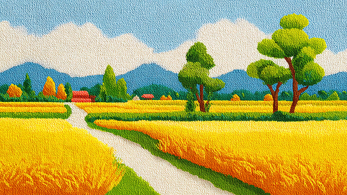 JPG 나무 구름 편집이미지 길 컬러 농업 자연 하늘 산 풍경 여름 농작물 평화 벼 시골 논밭 이미지편집 AI포토 AI콘텐츠 자연요소 식물 계절 산업 컨셉 밭 곡류 논 생태계 파일형식