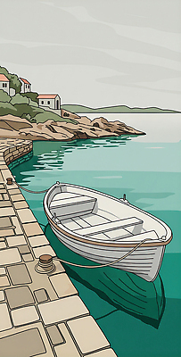 JPG 여유 물결 바다 섬 여행 백그라운드 일러스트 자연 낚시 풍경 해변 건물 항구 고요 일몰 산책로 수면 조용 선박 국내일러스트 AI일러스트 AI콘텐츠 건축물 감정 길 수상교통 교통시설 레저 물 노을 생태계 파일형식