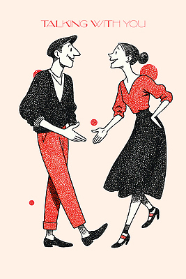 PSD 캐릭터 옷 패션 예술 일러스트 관계 대화 웃음 표현 분위기 즐거움 그림 화사함 소통 순간 의사소통 상호작용 국내일러스트 감정 컨셉 표정 말하기 파일형식