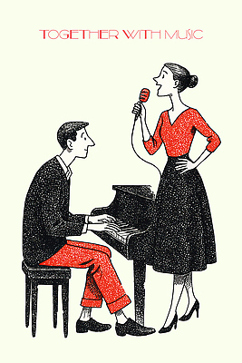 PSD 여자 남자 감정 예술 음악 일러스트 노래 모션 함께함 공연 무대 표현 시간 복고 화합 감성 조화 라이브 아티스트 국내일러스트 직업 컨셉 문화예술 사람 이벤트 파일형식