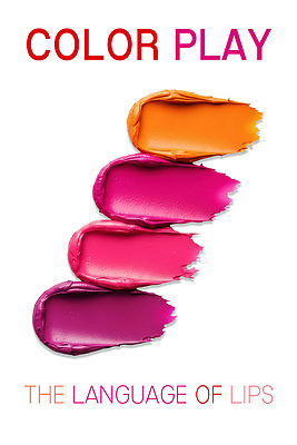 PSD 편집이미지 패션 컬러 화장 뷰티 유행 화장품 립스틱 표현 화려 그림 이미지편집 컨셉 파일형식