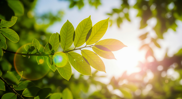 JPG 나무 식물 편집이미지 자연 하늘 생명 나뭇잎 따뜻함 풍경 초록색 여름 빛 햇빛 성장 부드러움 뷰티풀 편집실사 AI포토 AI콘텐츠 계절 컬러 잎 태양 감각 CG 생태계 파일형식