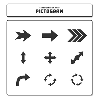 모양 아이콘 기호 디자인 화살표 커뮤니케이션 그래픽 픽토그램 정보 선택 지시 방향 전달 구성 인터페이스 스타일 사용자 2D아이콘 AI파일 문자 컨셉 모션 파일형식 벡터
