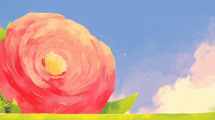 JPG 꽃잎 꽃 감정 예술 분홍색 컬러 잎 일러스트 자연 하늘 풍경 일상 봄 부드러움 화사함 뷰티풀 국내일러스트 AI일러스트 AI콘텐츠 식물 계절 컨셉 라이프 감각 생태계 파일형식