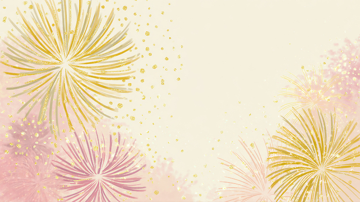 JPG 디자인 감정 분홍색 컬러 백그라운드 일러스트 불꽃놀이 노란색 축제 희망 화려 크기 즐거움 장면 뷰티풀 순간 국내일러스트 AI일러스트 AI콘텐츠 컨셉 놀이 파일형식