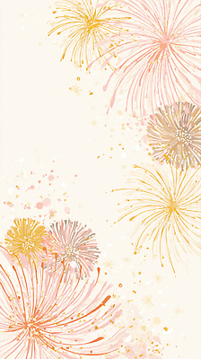 JPG 기념일 컬러 크리스마스 일러스트 하늘 새해 폭죽 불꽃놀이 이벤트 장식 빛 축제 축하 화려 즐거움 뷰티풀 국내일러스트 AI일러스트 AI콘텐츠 감정 컨셉 놀이 파일형식