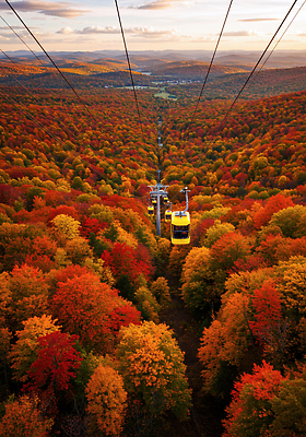 JPG 나무 편집이미지 여행 단풍 자연 하늘 산 풍경 빨간색 태양 노란색 가을 저녁 케이블카 편집실사 AI포토 AI콘텐츠 자연요소 식물 계절 컬러 잎 야간 CG 생태계 파일형식