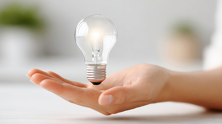 JPG 편집이미지 손 디자인 상징 전구 아이디어 공중 빛 인테리어 표현 모던 가능 영감 창의성 의료성형뷰티 편집실사 AI포토 AI인물포토 AI콘텐츠 컨셉 신체부위 CG 파일형식