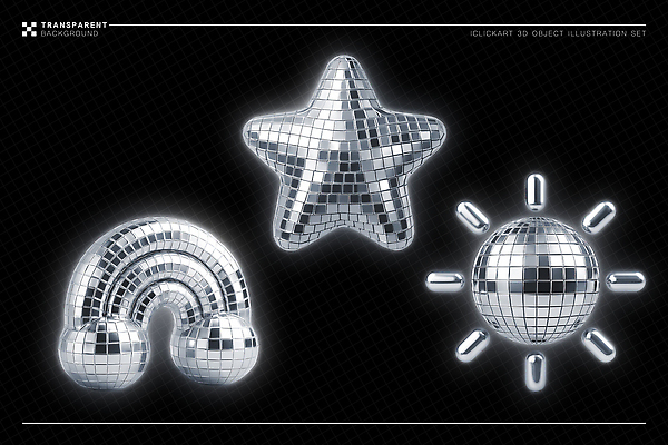 모양 PSD 편집이미지 디자인 별 예술 컬러 무지개 새로움 장식 반짝임 세트 태양 거울 공예 창의성 편집3D 자연요소 컨셉 모션 취미 3D 파일형식