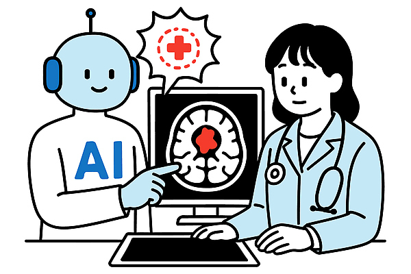 과학 일러스트 의학 미래 협력 기술 건강 실험 치료 전자제품 자료 진료 의사 분석 동반자 AI_인공지능 국내일러스트 AI파일 컨셉 의료진 파일형식 벡터