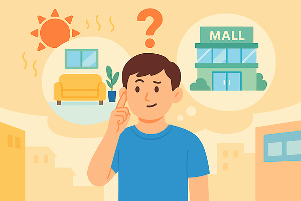 감정 일러스트 모션 상상 날씨 거리 주택 사람 생활 햇빛 환경 공간 분위기 선택 쇼핑몰 고민 소통 국내일러스트 AI파일 컨셉 건물 태양 파일형식 벡터