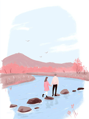 JPG 식물 손 커플 여행 일러스트 자연 하늘 사랑 풍경 물 강 걷기 봄 트래킹 바위 즐거움 뷰티풀 출사 국내일러스트 AI일러스트 AI콘텐츠 자연요소 계절 감정 관계 모션 레저 신체부위 사진촬영 돌_바위 생태계 파일형식