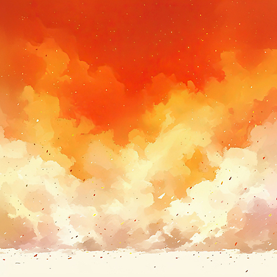 JPG 구름 예술 컬러 백그라운드 일러스트 모션 자연 하늘 추상 불꽃 노을 기운 분위기 연기 저녁 신비 폭발 화사함 색감 국내일러스트 AI일러스트 AI콘텐츠 자연요소 컨셉 무늬 불 야간 생태계 파일형식