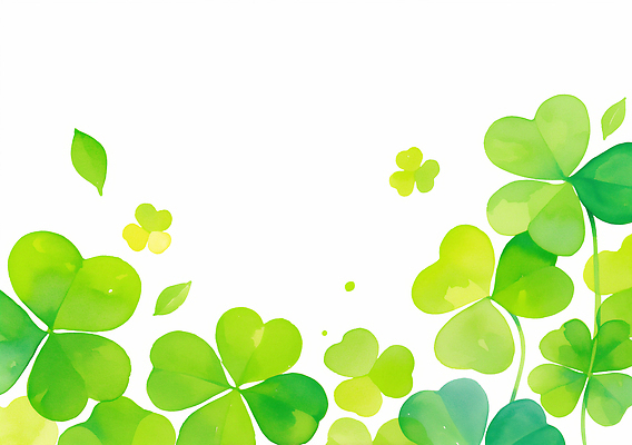 JPG 식물 감정 컬러 백그라운드 잎 일러스트 자연 생명 풍경 초록색 여름 환경 클로버 상쾌 부드러움 도화지 조화 뷰티풀 산들바람 국내일러스트 AI일러스트 AI콘텐츠 계절 종이 바람 감각 생태계 파일형식