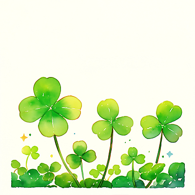 JPG 식물 행복 감정 일러스트 자연 하늘 생명 풍경 초원 초록색 여름 청춘 햇빛 평화 네잎클로버 기적 식물원 장면 생동감 국내일러스트 AI일러스트 AI콘텐츠 계절 컬러 컨셉 태양 클로버 생태계 파일형식