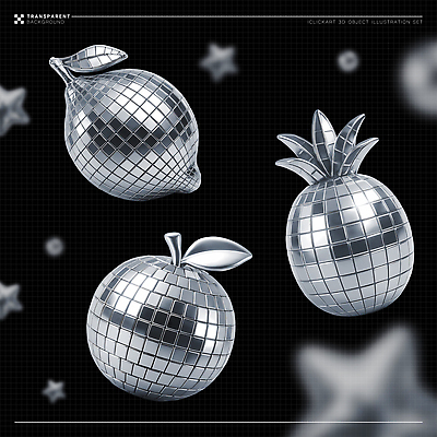 모양 PSD 편집이미지 디자인 과일 세트 3D 모형 금속 사과 배열 레몬 파인애플 오브젝트 편집3D 재질 디지털합성 열대과일 파일형식