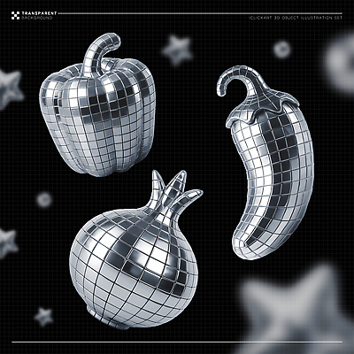 모양 PSD 식물 편집이미지 별 예술 백그라운드 채소 그래픽 모던 디지털아트 편집3D 자연요소 3D 파일형식