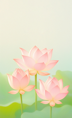 JPG 꽃 컬러 잎 일러스트 자연 생명 아침 연꽃 평화 정원 습기 연못 연습 친환경 생태계 조화 뷰티풀 차분 국내일러스트 AI일러스트 AI콘텐츠 주간 식물 컨셉 환경 파일형식