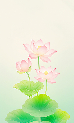 JPG 식물 꽃 컬러 잎 일러스트 자연 생명 아침 연꽃 미소 물 여름 평화 정원 수면 연습 조화 뷰티풀 국내일러스트 AI일러스트 AI콘텐츠 주간 자연요소 계절 컨셉 표정 생태계 파일형식