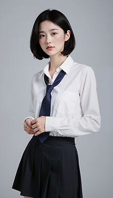 JPG 편집이미지 긴머리 옷 패션 포즈 상의 조명 표현 모던 의료성형뷰티 스타일 편집실사 AI포토 AI인물포토 AI콘텐츠 헤어스타일 CG 파일형식