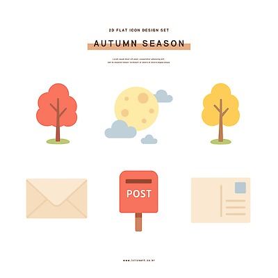 나무 무료이미지 디자인 계절 예술 컬러 일러스트 북유럽 그래픽 귀여움 우체통 달 가을 편지 심플 국내일러스트 AI파일 자연요소 식물 유럽 컨셉 파일형식 벡터
