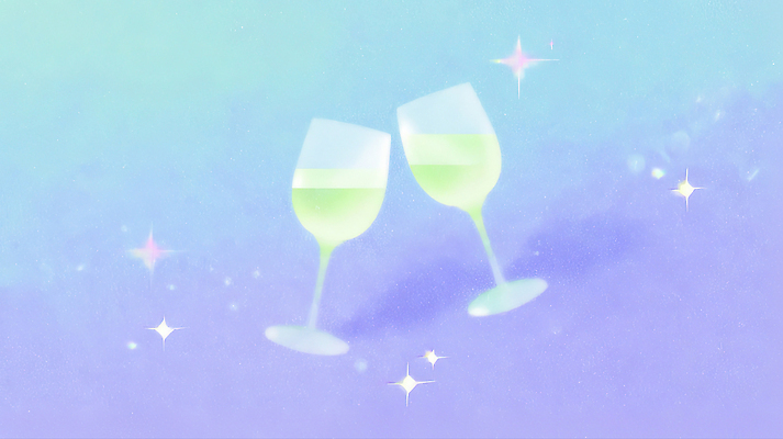 JPG 디자인 기념일 음료 컬러 일러스트 잔 종류 파란색 친구 반짝임 파티 보라색 기쁨 모임 축하 분위기 즐거움 뷰티풀 순간 국내일러스트 AI일러스트 AI콘텐츠 식기 감정 컨셉 관계 모션 이벤트 파일형식