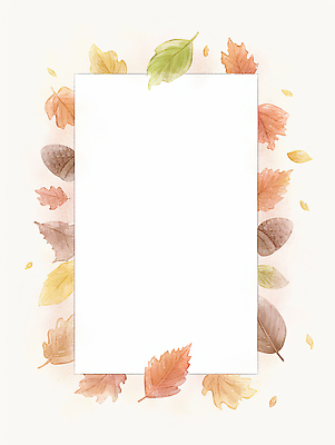 JPG 디자인 계절 예술 컬러 백그라운드 단풍 잎 일러스트 자연 휴식 프레임 따뜻함 장식 감상 가을 뷰티풀 창의성 창작 국내일러스트 AI일러스트 AI콘텐츠 식물 컨셉 생태계 파일형식